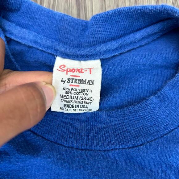 Vintage 70s Land O Lakes High School Paper Thin Single Stitch Tee. Sz M. - Picture 4 of 4